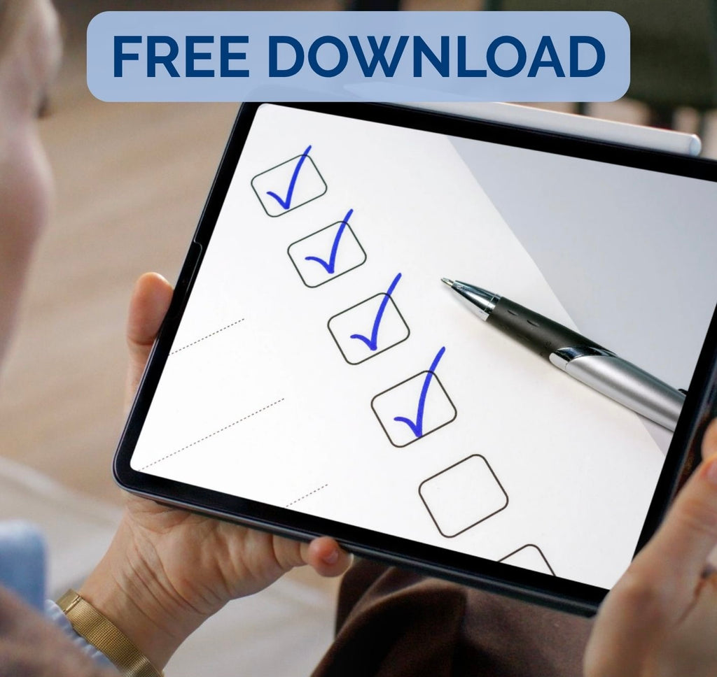FREE DOWNLOAD: The Gentle Decluttering Checklist